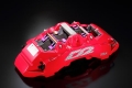 Přední brzdový kit D2 Racing pro Ssangyong Chairman CM 300SL (97-04), 8-pístkové brzdiče, plovoucí kotouče 421x36mm