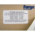 Blow off ventil Forge Motorsport twinport - 25mm (open+closed loop)