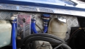 Oil catch tank - 2x vývod - objem 1l