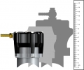 Blow off ventil GFB SV52 - 52mm (open loop)