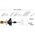 Blow off ventil GFB T9351 DV+ VAG motory 1.4 TSi / 1.8/2.0 TFSi/TSi / 2.5 R5 TFSi (closed loop)