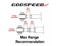 Rear Adjustable Camber Arms Godspeed Project VW Beetle 5C / Eos 1F / Jetta 1K