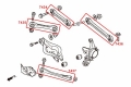 Rear Toe Control Arms Hardrace BMW 1-Series F20 / F21 - pilowball