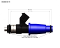 Benzínový vstřikovač Injector Dynamics ID2000-60-11 - 2225cc