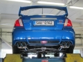 Catback výfuk Invidia typ Q300 pro Subaru Impreza VA WRX/STi (14-16) - homologace (titan look koncovky)