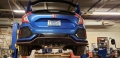 Catback výfuk Invidia typ Q300 pro Honda Civic FK8 Type-R (17-) - homologace