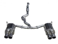 Catback výfuk Invidia typ Q300 pro Subaru Impreza GK WRX/STi (17-) - homologace (leštěné koncovky)