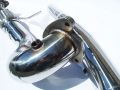 Downpipe / první díl výfuku se sportovním katalyzátorem 76mm K04 1.8T 210/225PS Audi S3, TT / Seat Leon Cupra