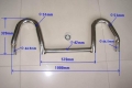 Twin Loop Roll Bar s výztuhou Jap Parts BMW Z3 Roadster (96-02)