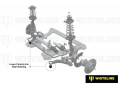 Control Arm Front Lower Inner Rear Bushing Whiteline Subaru Impreza STi (11-21) / WRX (14-)