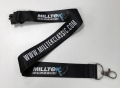 Šňůra na krk / klíčenka Milltek Sport Classic černá