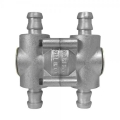 Termostat Mocal inline pro olejové vedení - vývody hadice 16mm