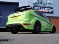 Catback výfuk Milltek Ford Focus Mk2 RS 2.5T 305PS (09-10) - verze bez rezonátoru - koncovky černé