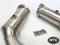 Downpipes s náhradami katalyzátorů MTC Motorsport Lamborghini Urus 4.0 TFSI bi-turbo (18-)