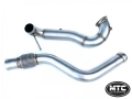 Downpipe s náhradou katalyzátoru MTC Motorsport Mercedes A-Klasse W176 A45 AMG 2.0 Turbo (13-18)