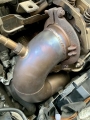 Downpipe s náhradou katalyzátoru MTC Motorsport Mercedes A-Klasse W176 A45 AMG 2.0 Turbo (13-18)