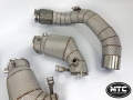 Downpipes se sportovními katalyzátory MTC Motorsport BMW 5-Series F90 M5 S63M (17-20)