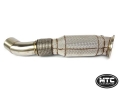 Downpipe se sportovním katalyzátorem MTC Motorsport BMW F30 / F31 / F32 / F33 / F34 GT / F36 340i/440i B58 (16-)