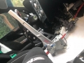 Hydraulická vertikální ruční brzda PMP pro Subaru Impreza - homologace pro skupinu N  - stříbrná
