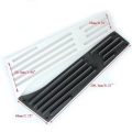 Pedály ProRacing pro BMW X1 E84 / X3 E83 / F25 / X4 F26 / X5 E53 / E70 / X6 E71 / E72 / Z4 E85 / E86 / E89 bez loga - automatická převodovka - stříbrné