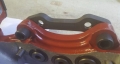 Adaptéry ProRacing pro přední brzdové třmeny Brembo 17Z VW Touareg / Porsche Cayenne/996 - Audi, Seat, Škoda, VW platforma Mk4 (5x100) + kotouče R32 (334 x 32mm)
