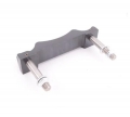 Adaptéry ProRacing pro přední brzdové třmeny Brembo Porsche 996 / Boxster S / Cayman S - BMW E36 M3 + kotouče E46 M3 (325 x 28mm)