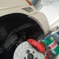 Adaptéry ProRacing pro přední brzdové třmeny Brembo Porsche 996 / Boxster S / Cayman S - VW Transporter T4 (5x112) + kotouče Mercedes (330 x 28mm)