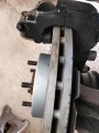 Adaptéry ProRacing pro přední brzdové třmeny Brembo BMW E38 - Ford Focus Mk3 ST (5x112) + kotouče Focus Mk2 RS (336mm)