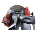 Adaptéry ProRacing pro zadní brzdové třmeny Brembo Porsche 996 / Boxster S / Cayman S - Audi, Seat, Škoda, VW platforma Mk4 (5x100) + kotouče (280 x 22mm)
