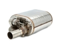 Koncové tlumiče výfuku s výfukovou klapkou ProRacing - nerez - 51mm - pravý a levý (OBD)