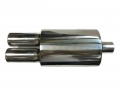 Koncový tlumič výfuku ProRacing MP17 - nerez - 63,5mm