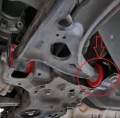 Front Control Arm Aluminum Bushing ProRacing VW Golf 5/6/7 / Jetta 5/6 / Passsat / Scirocco III (03-19)