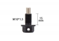 Magnetický výpustný šroub M10x1.5 - délka závitu 15mm