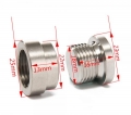 Adaptér na lambda sondu k navaření se záslepkou M18 x 1,5mm - nerezová ocel