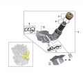 Hliníkový kryt olejového filtru ProRacing pro BMW motory N20 / N26 / N51 / N52 / N53 / N54 / N55