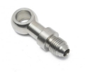 Adaptér přívodní vedení oleje Mitsubishi TD025 / TD025L / TD04 M10x1.0 s restriktorem 1,5mm