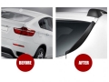 Zadní boční spoilery podél okna BMW X6 E71 / E72 (07-14) - Performance style