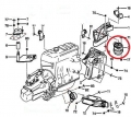 Držák motoru pravý Vibra-Technics Citroen Saxo - silniční
