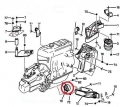 Uložení reakční vzpěry Vibra-Technics Peugeot 106 Phase 2 TU (96-04)