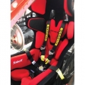 Závodní sedačka Sabelt GT-PAD - černá/červená