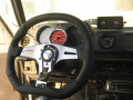Volant Momo Trek R 350mm - černý/stříbrný - kůže (homologace)