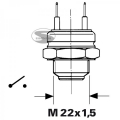 Termo spínač M22 x 1,5 - 82° - 72°C
