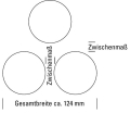 Nerezový kolektor Powersprint na výrobu svodů - 3x 50mm / 1x 76mm