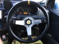 Volant Sparco R345 Monza 350mm - černý/stříbrný - kůže