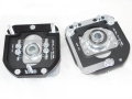 Přední horní uložení tlumičů (Pillowball Top Mounts) Silver Project BMW E30 - 3D 2way verze pro sériový podvozek