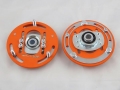 Přední horní uložení tlumičů (Pillowball Top Mounts) Silver Project BMW E30 - 3D verze pro stavitelný podvozek