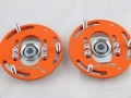 Přední horní uložení tlumičů (Pillowball Top Mounts) Silver Project BMW E36 - 3D verze pro stavitelný podvozek