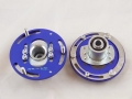 Přední horní uložení tlumičů (Pillowball Top Mounts) Silver Project BMW E36 - 3D verze pro sériový podvozek