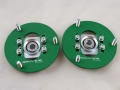 Přední horní uložení tlumičů (Pillowball Top Mounts) Silver Project BMW E36 - verze pro stavitelný podvozek