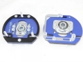 Přední horní uložení tlumičů (Pillowball Top Mounts) Silver Project BMW E39 / E46 / E9X - 3D 2way verze pro sériový podvozek
